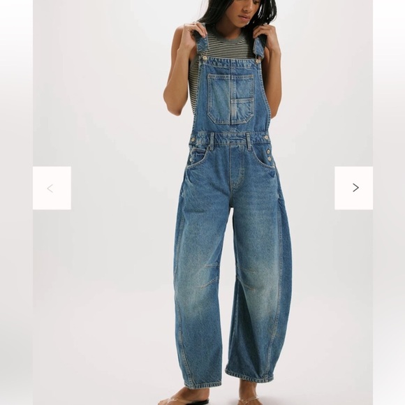 Free People Denim - Sold- Similar Items in Closet!
NWT Free People Good Luck Barrel Overalls